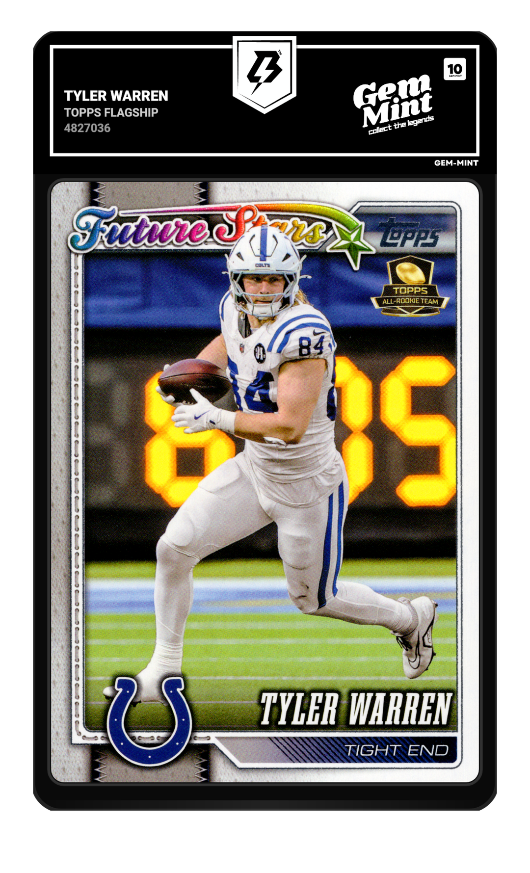 Tyler Warren graded Gem Mint 10