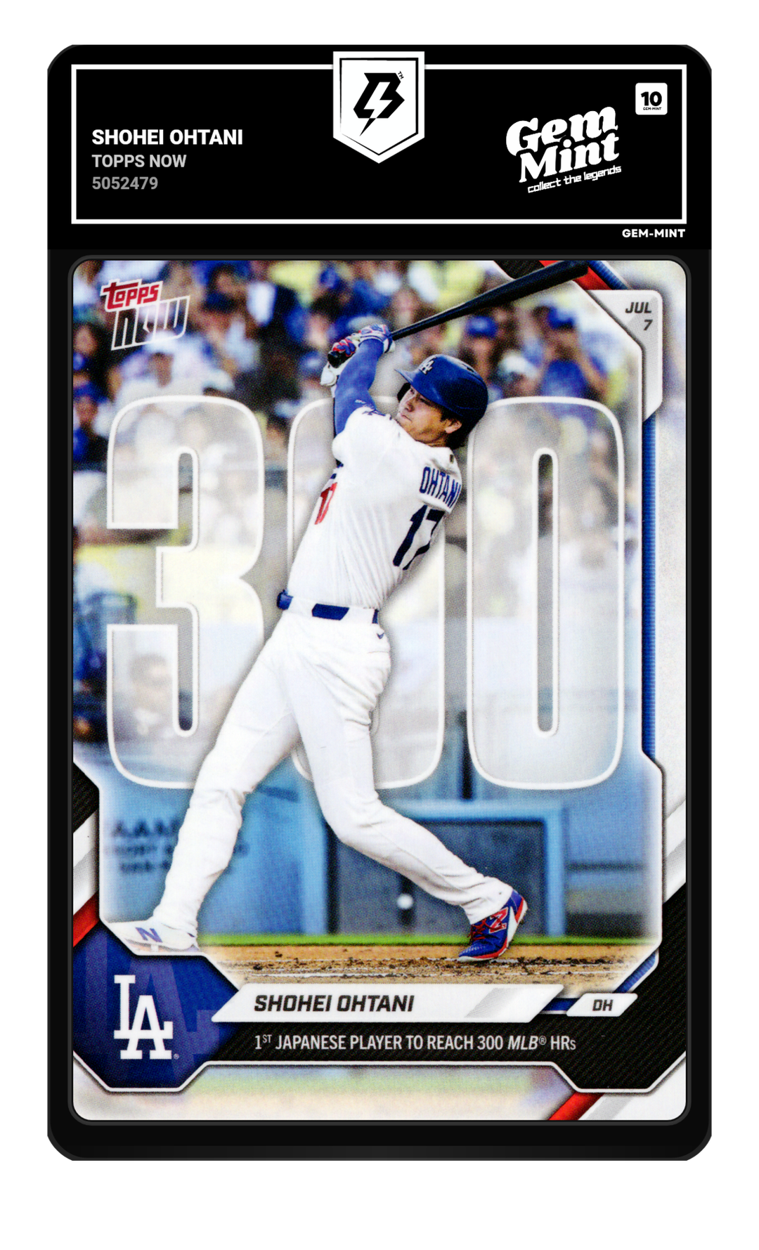 Shohei Ohtani graded Gem Mint 10