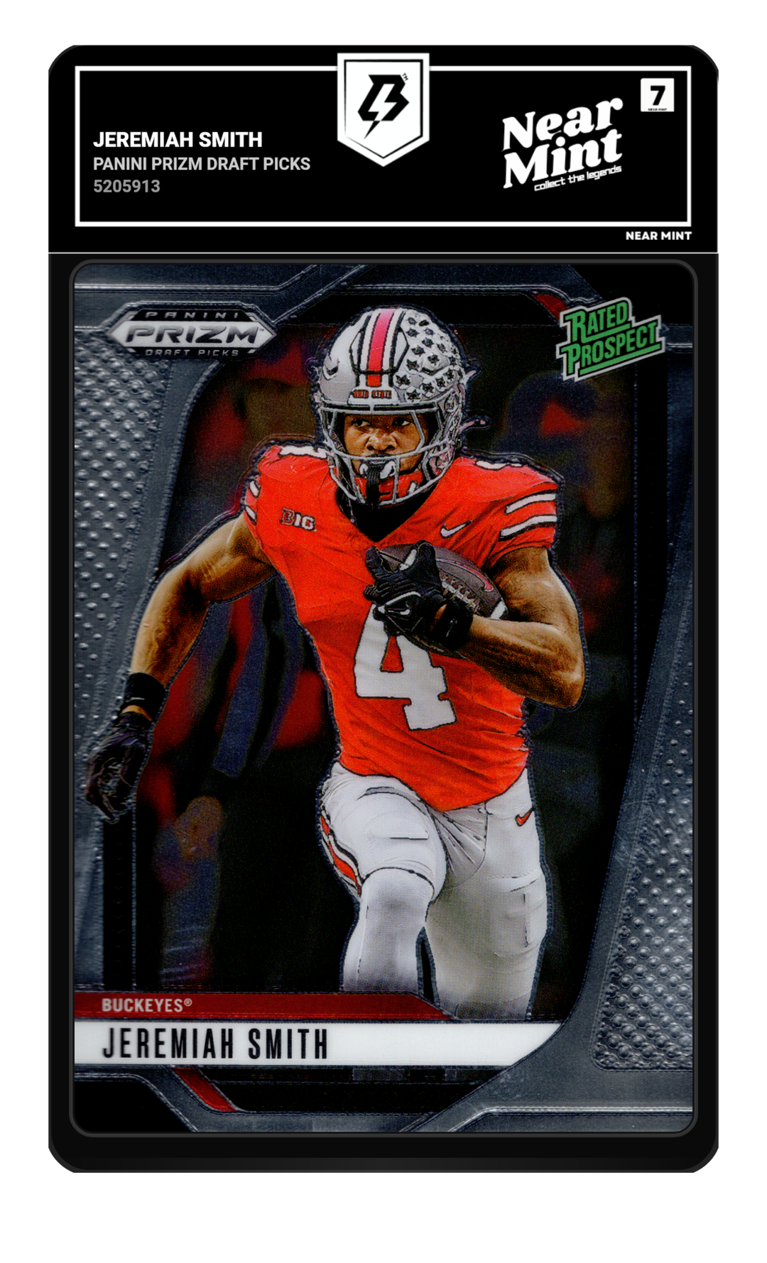 Jeremiah Smith graded Near Mint 7