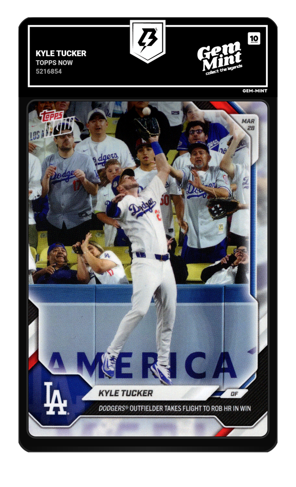 Kyle Tucker graded Gem Mint 10