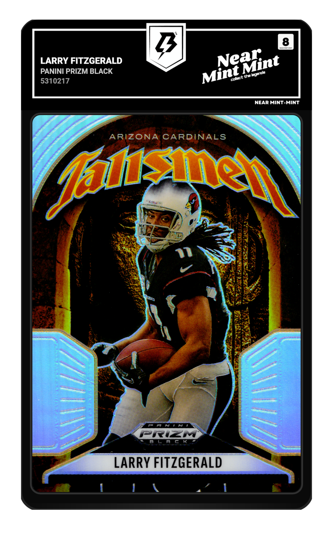 Larry Fitzgerald graded NM-MT 8