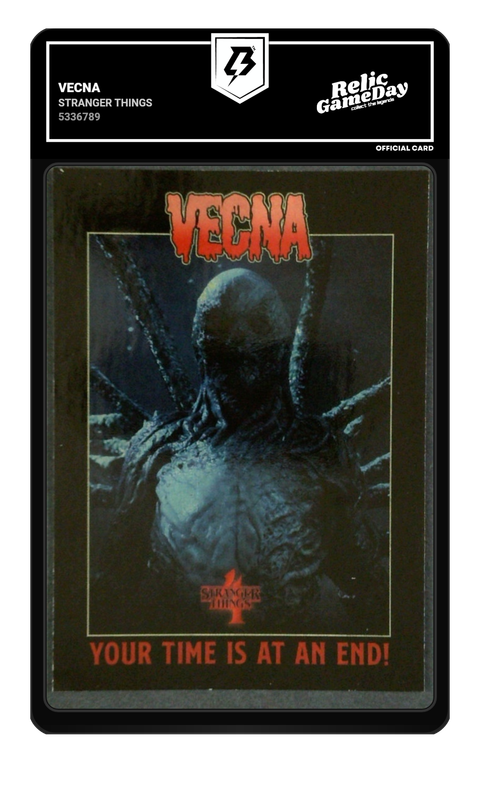 Vecna 2023 Stranger Things graded NM-MT 8 by TradingCard360