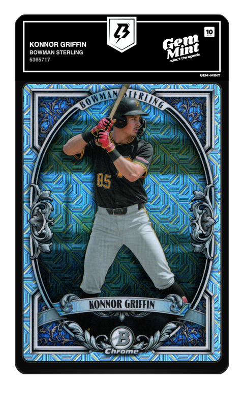 Konnor Griffin 2026 Bowman Sterling graded Gem Mint 10 by TradingCard360