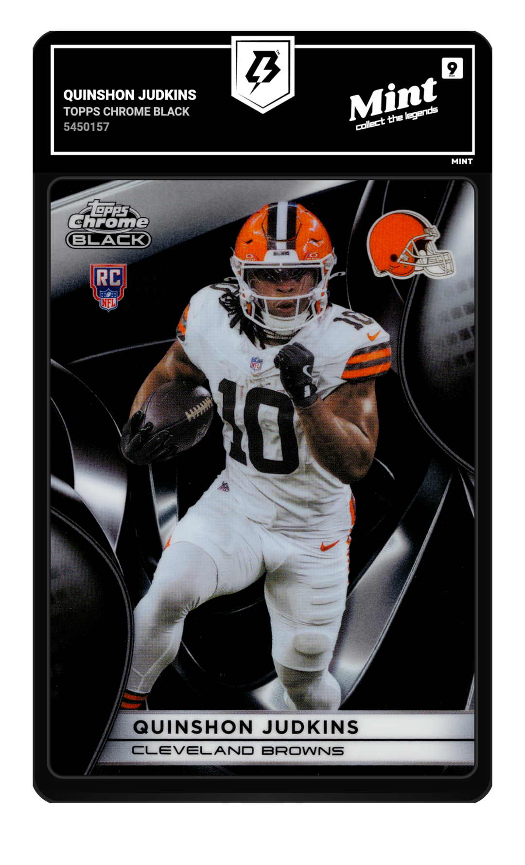 Quinshon Judkins graded Mint 9