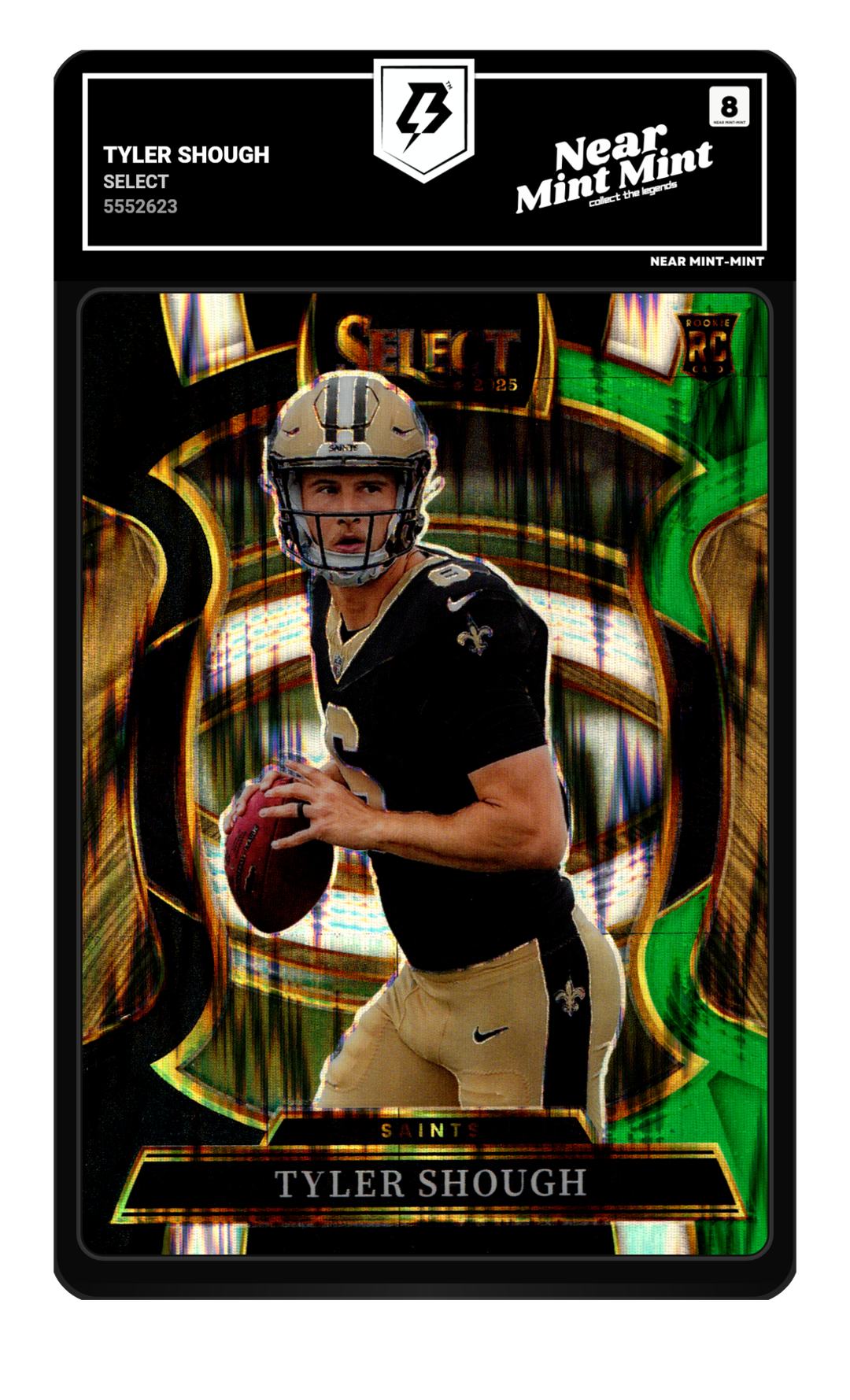 Tyler Shough graded NM-MT 8