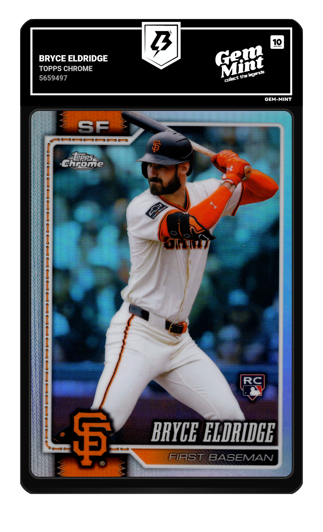Bryce Eldridge graded Gem Mint 10