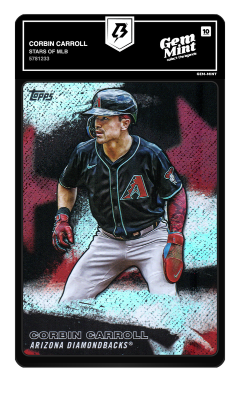 Corbin Carroll 2026 Stars Of MLB graded Gem Mint 10 by TradingCard360