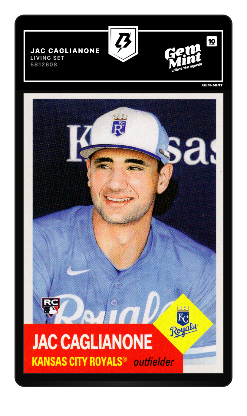 Jac Caglianone graded Gem Mint 10