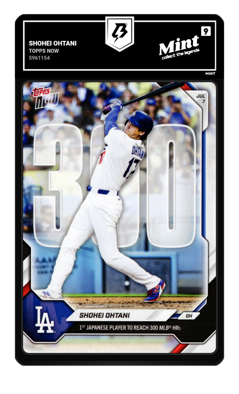 Shohei Ohtani 2026 Topps Now graded Mint 9 by TradingCard360