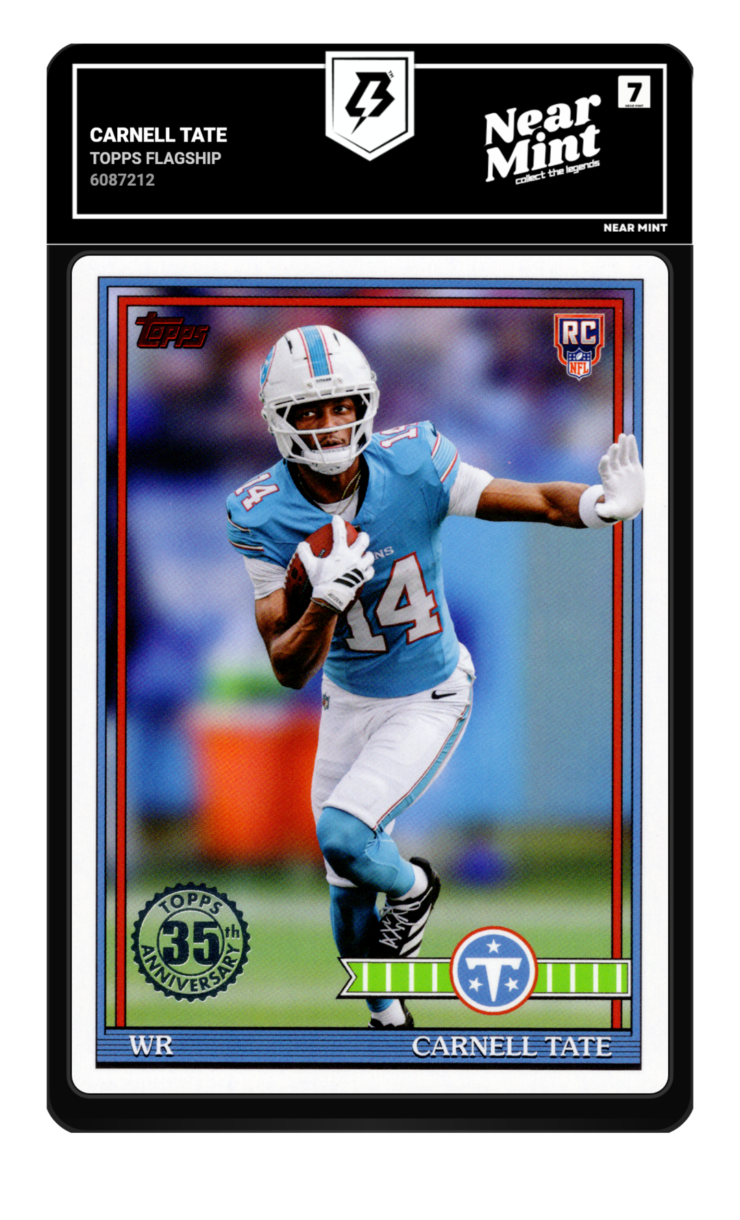 Carnell Tate graded Near Mint 7
