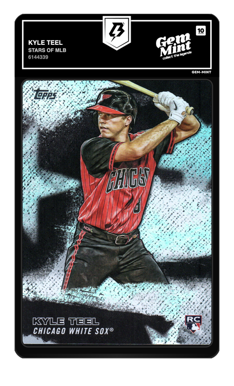 Kyle Teel 2026 Stars Of MLB graded Gem Mint 10 by TradingCard360