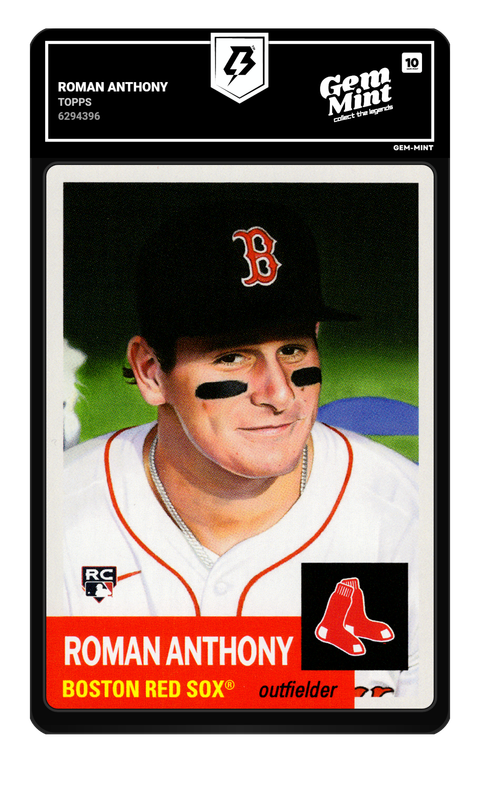Roman Anthony 2026 Topps graded Gem Mint 10 by TradingCard360