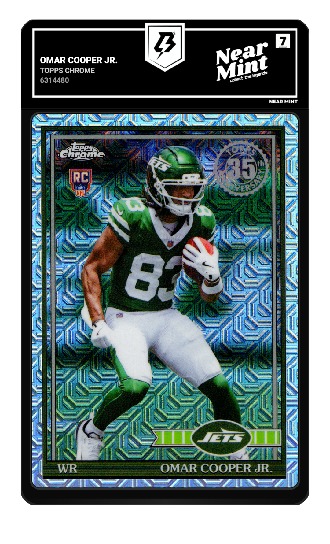 Omar Cooper Jr. graded Near Mint 7