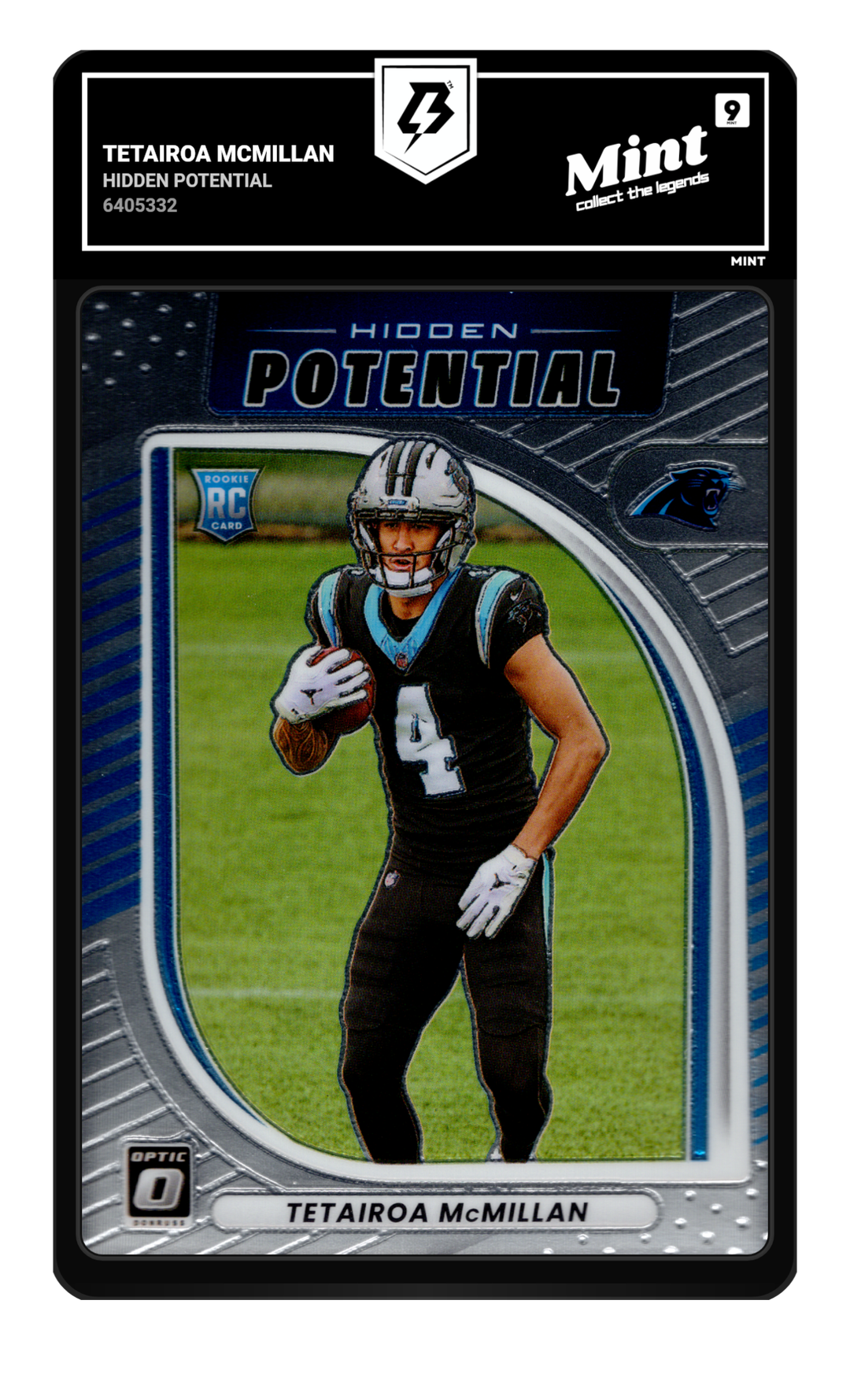 Tetairoa McMillan graded Mint 9