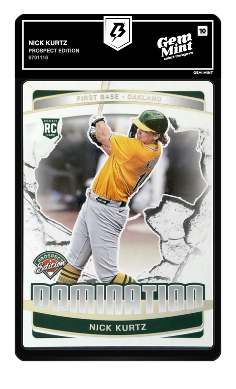 Nick Kurtz 2025 Prospect Edition graded Gem Mint 10 by TradingCard360
