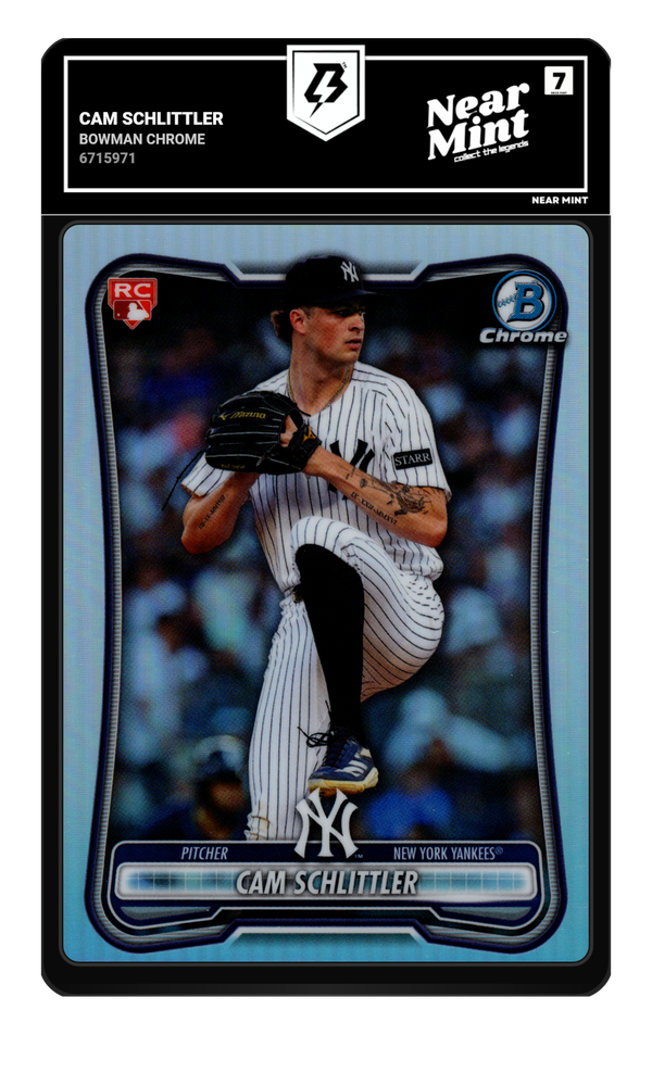Cam Schlittler graded Near Mint 7