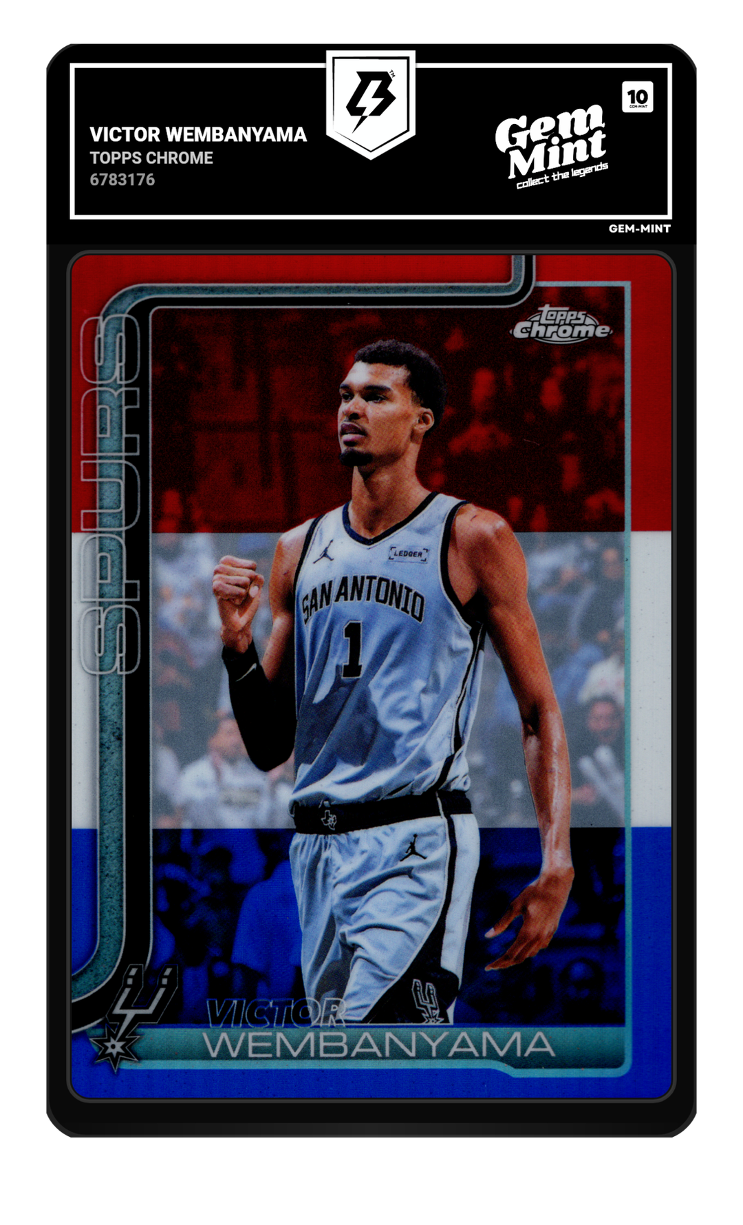 Victor Wembanyama graded Gem Mint 10