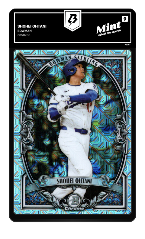 Shohei Ohtani 2026 Bowman graded Mint 9 by TradingCard360