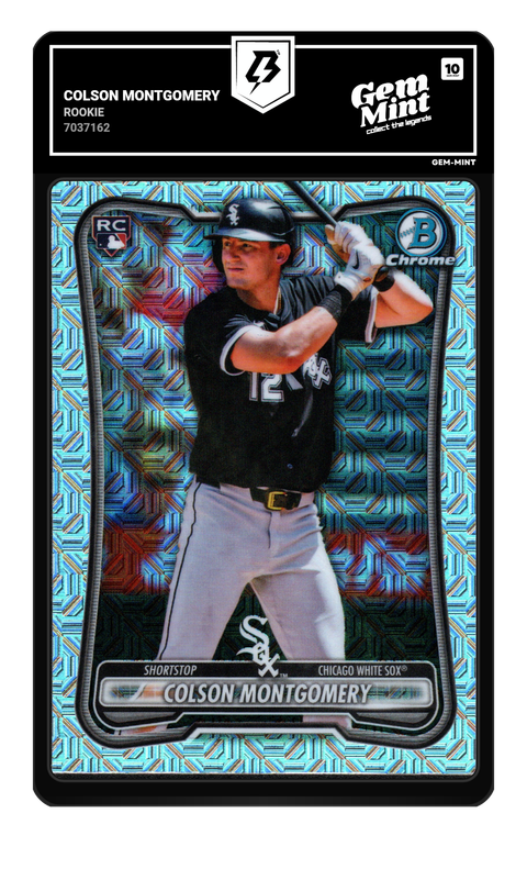 Colson Montgomery 2026 Rookie graded Gem Mint 10 by TradingCard360