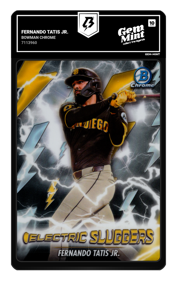 Fernando Tatis Jr. graded Gem Mint 10