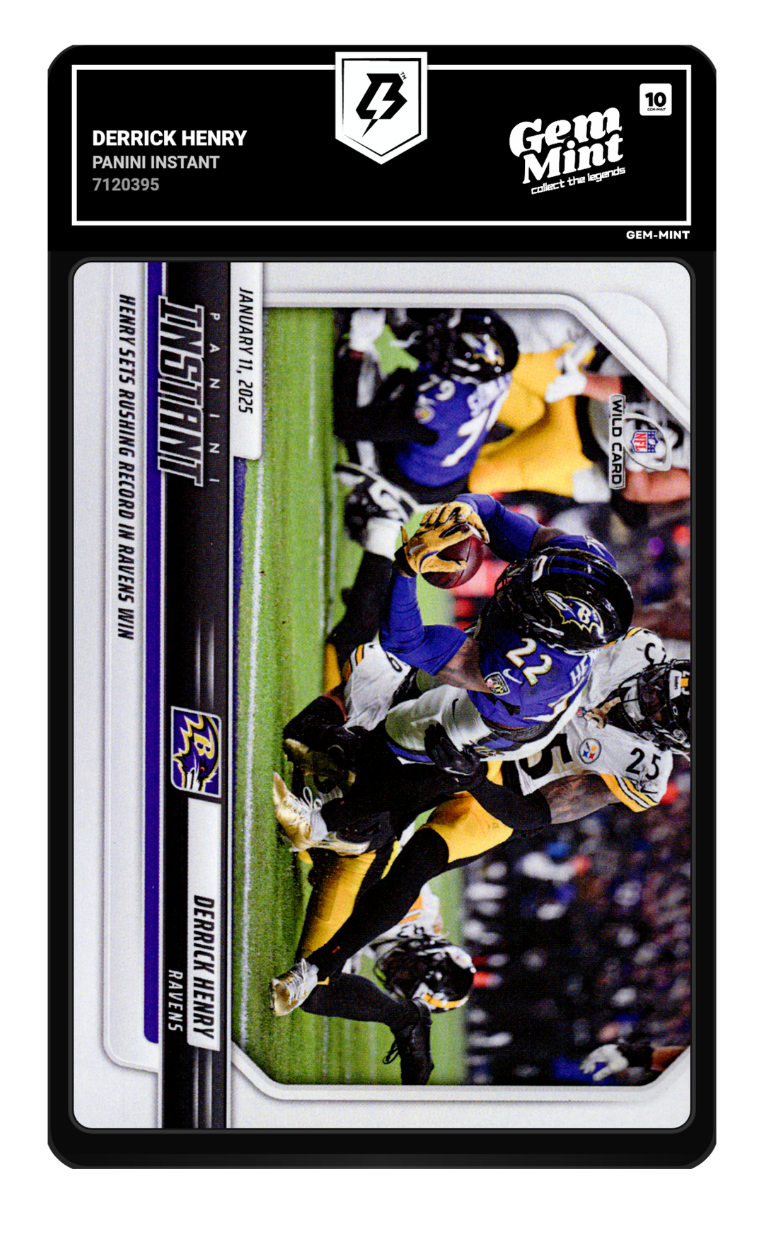 Derrick Henry graded Gem Mint 10