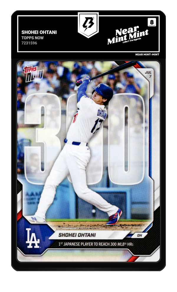 Shohei Ohtani graded NM-MT 8