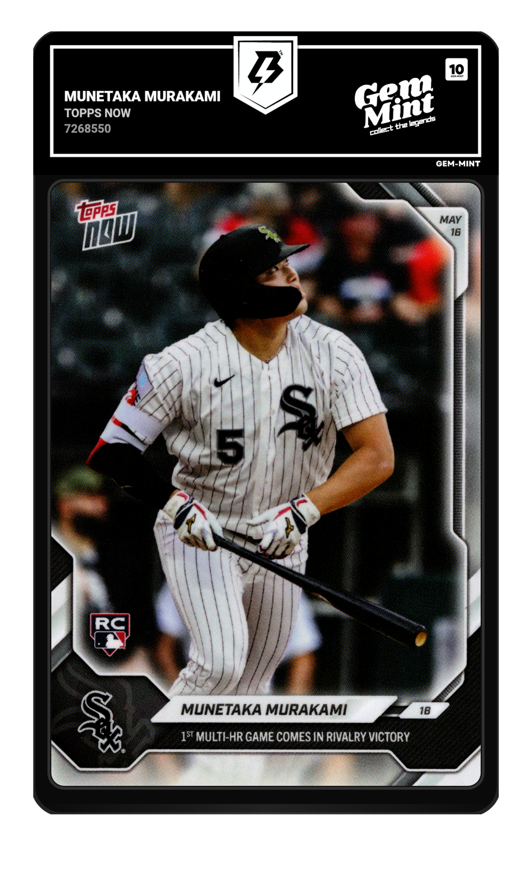 Munetaka Murakami graded Gem Mint 10