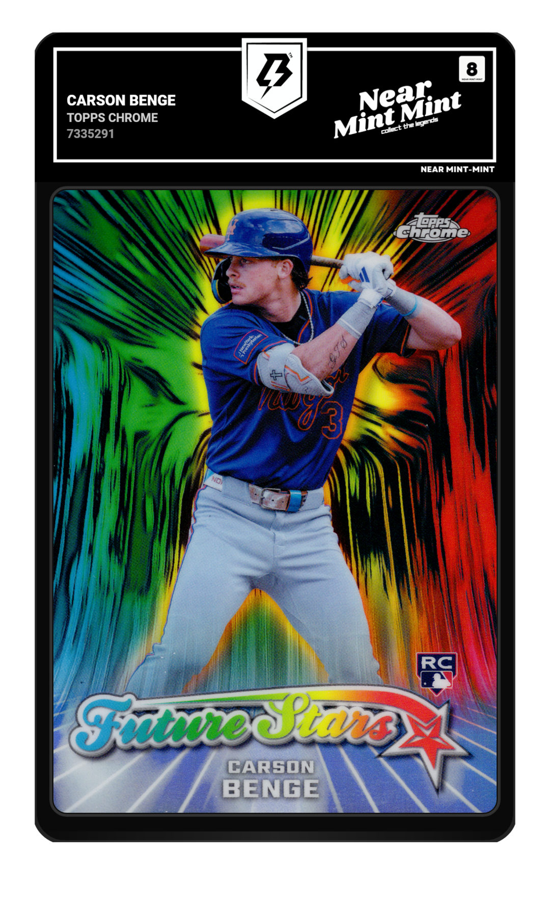 Carson Benge graded NM-MT 8