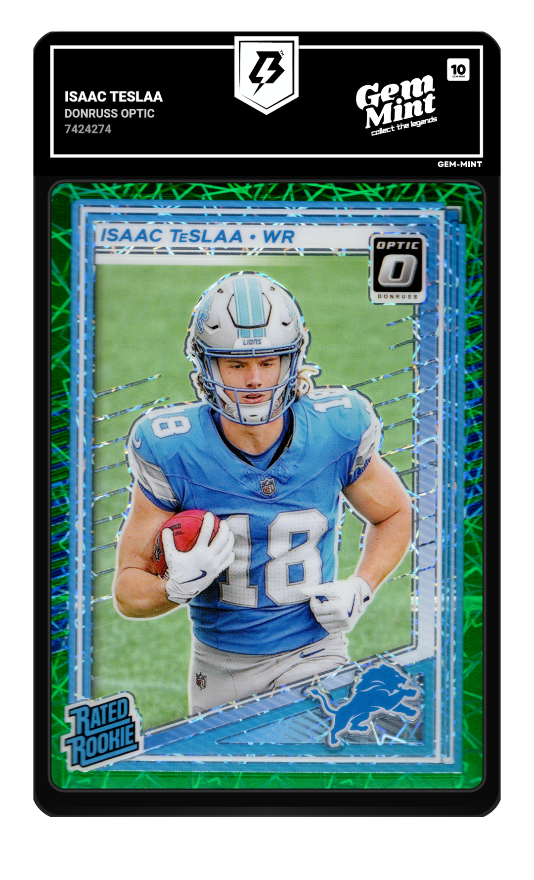 Isaac Teslaa graded Gem Mint 10