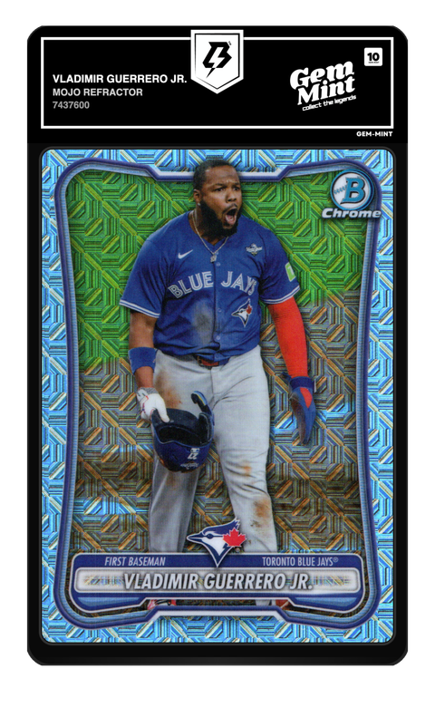 Vladimir Guerrero Jr. 2026 Mojo Refractor graded Gem Mint 10 by TradingCard360