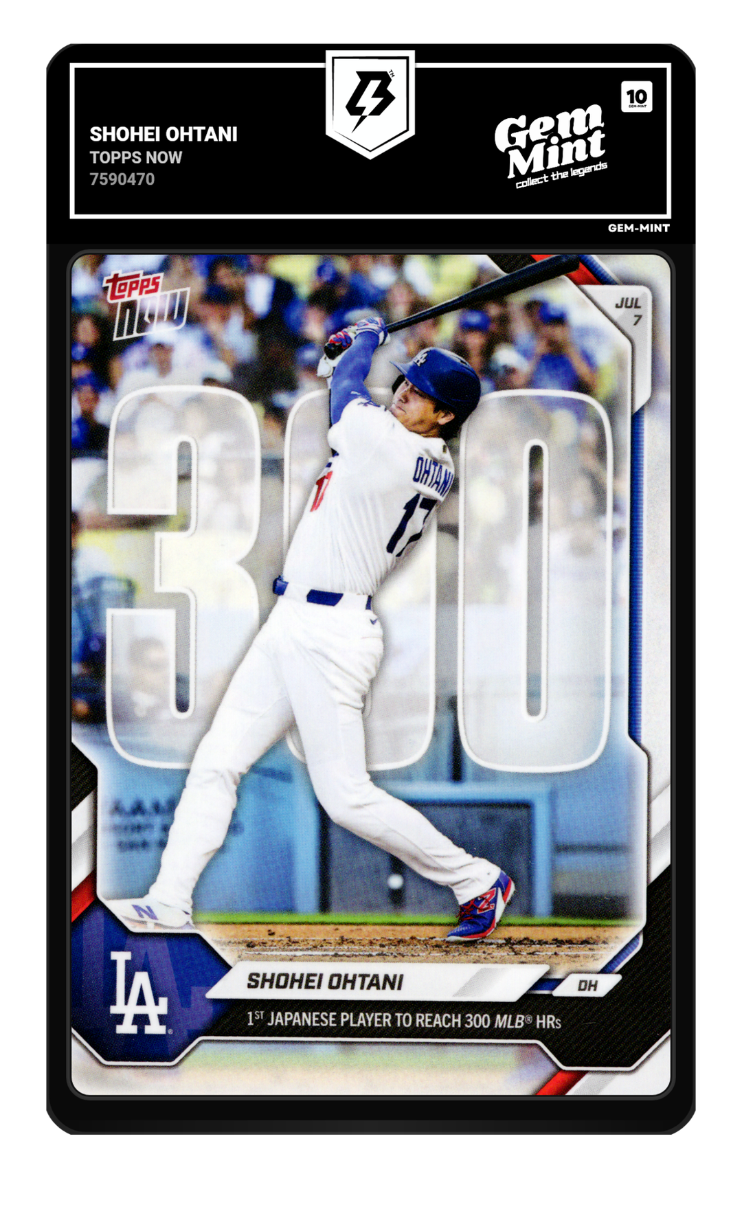 Shohei Ohtani graded Gem Mint 10