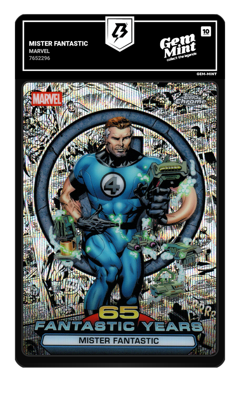 Mister Fantastic 2026 Marvel graded Gem Mint 10 by TradingCard360