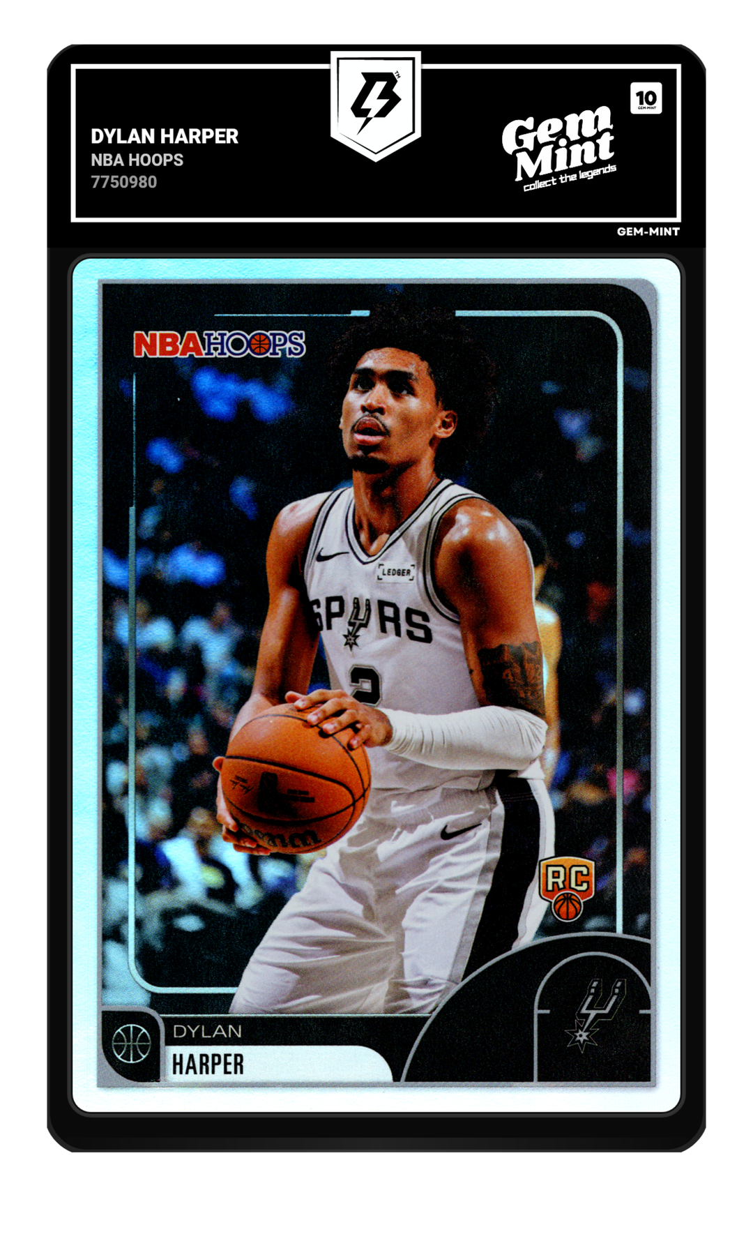 Dylan Harper graded Gem Mint 10