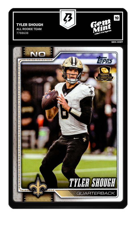 Tyler Shough 2026 All Rookie Team graded Gem Mint 10 by TradingCard360