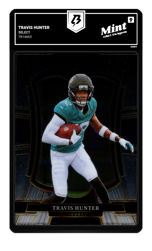 Travis Hunter graded Mint 9