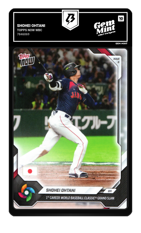 Shohei Ohtani 2026 Topps Now WBC graded Gem Mint 10 by TradingCard360
