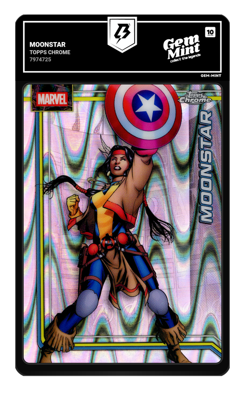 Moonstar 2026 Topps Chrome graded Gem Mint 10 by TradingCard360