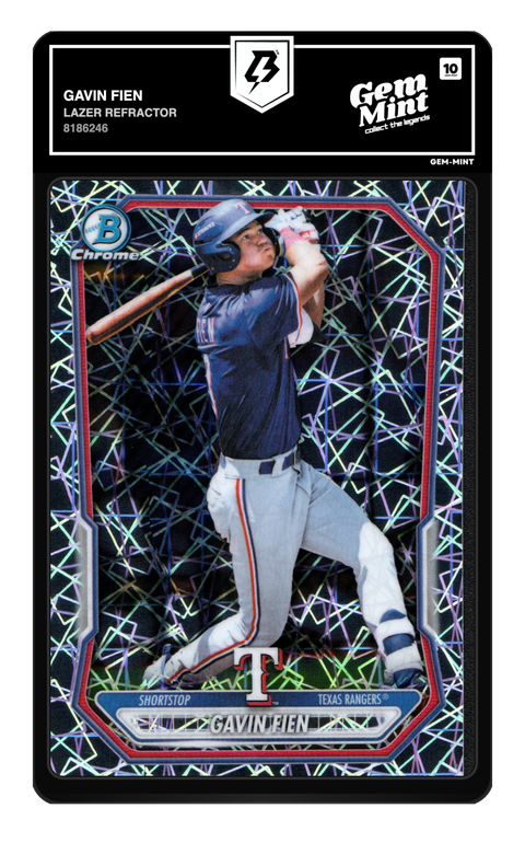 Gavin Fien 2026 Bowman Chrome Prospects graded Gem Mint 10 by TradingCard360