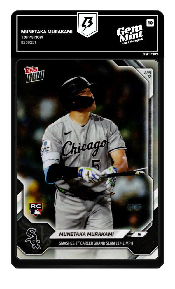 Munetaka Murakami graded Gem Mint 10