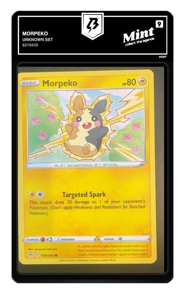 Morpeko graded Mint 9