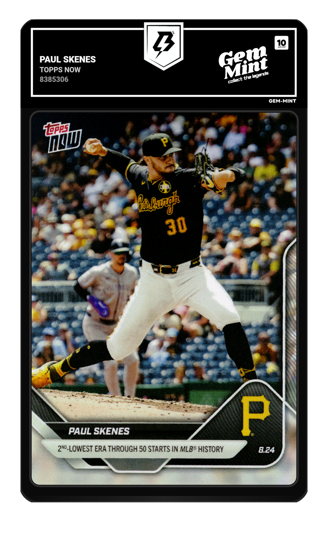 Paul Skenes graded Gem Mint 10