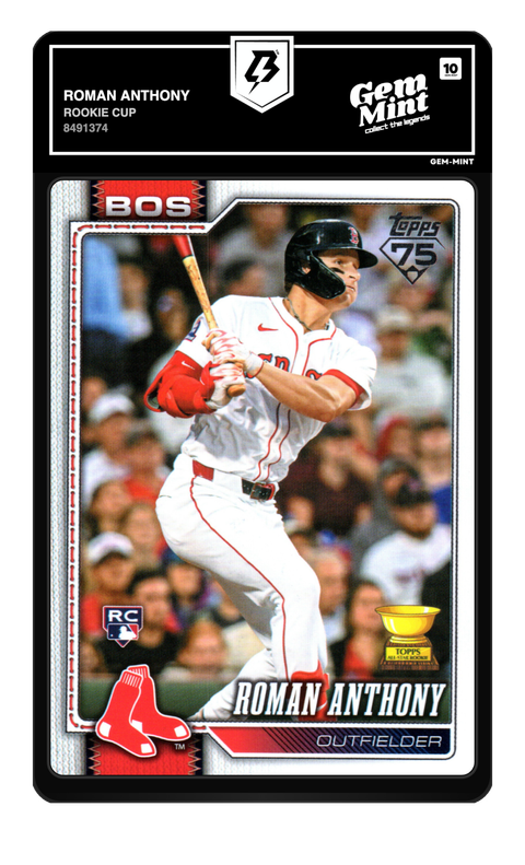 Roman Anthony 2026 Rookie Cup graded Gem Mint 10 by TradingCard360