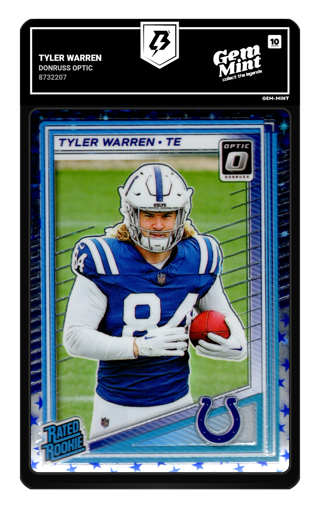 Tyler Warren graded Gem Mint 10