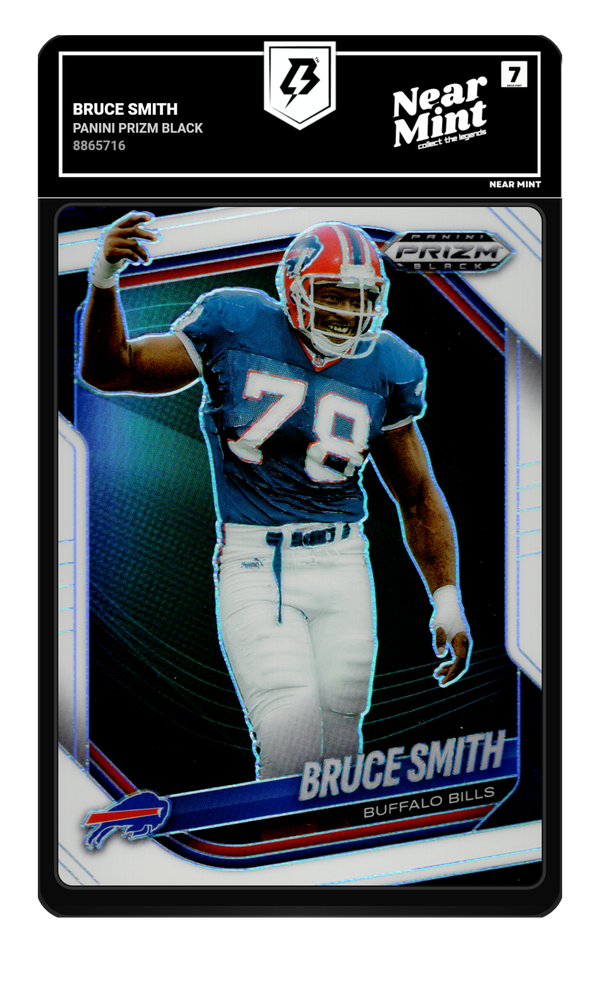Bruce Smith graded Near Mint 7