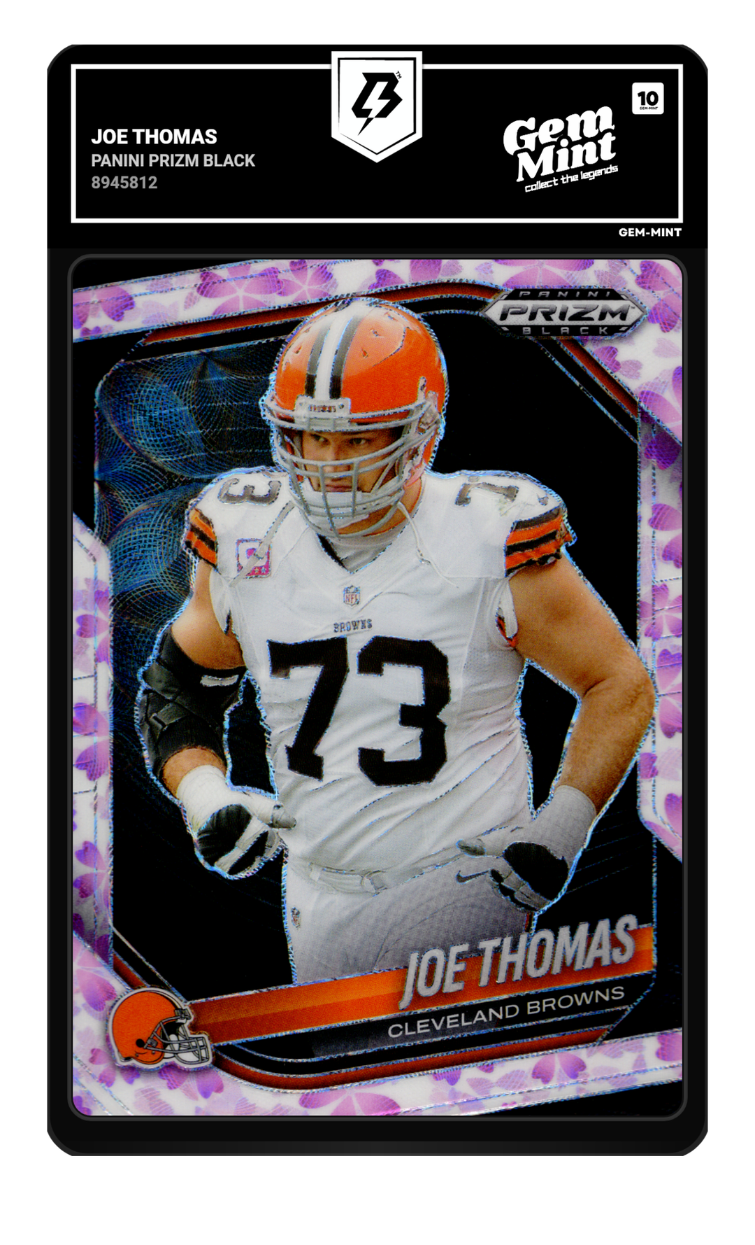Joe Thomas graded Gem Mint 10