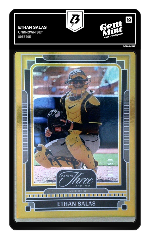 Ethan Salas 2025 Three and Two graded Gem Mint 10 by TradingCard360