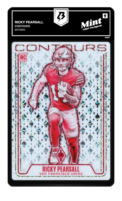 Ricky Pearsall 2024 Contours graded Mint 9 by TradingCard360