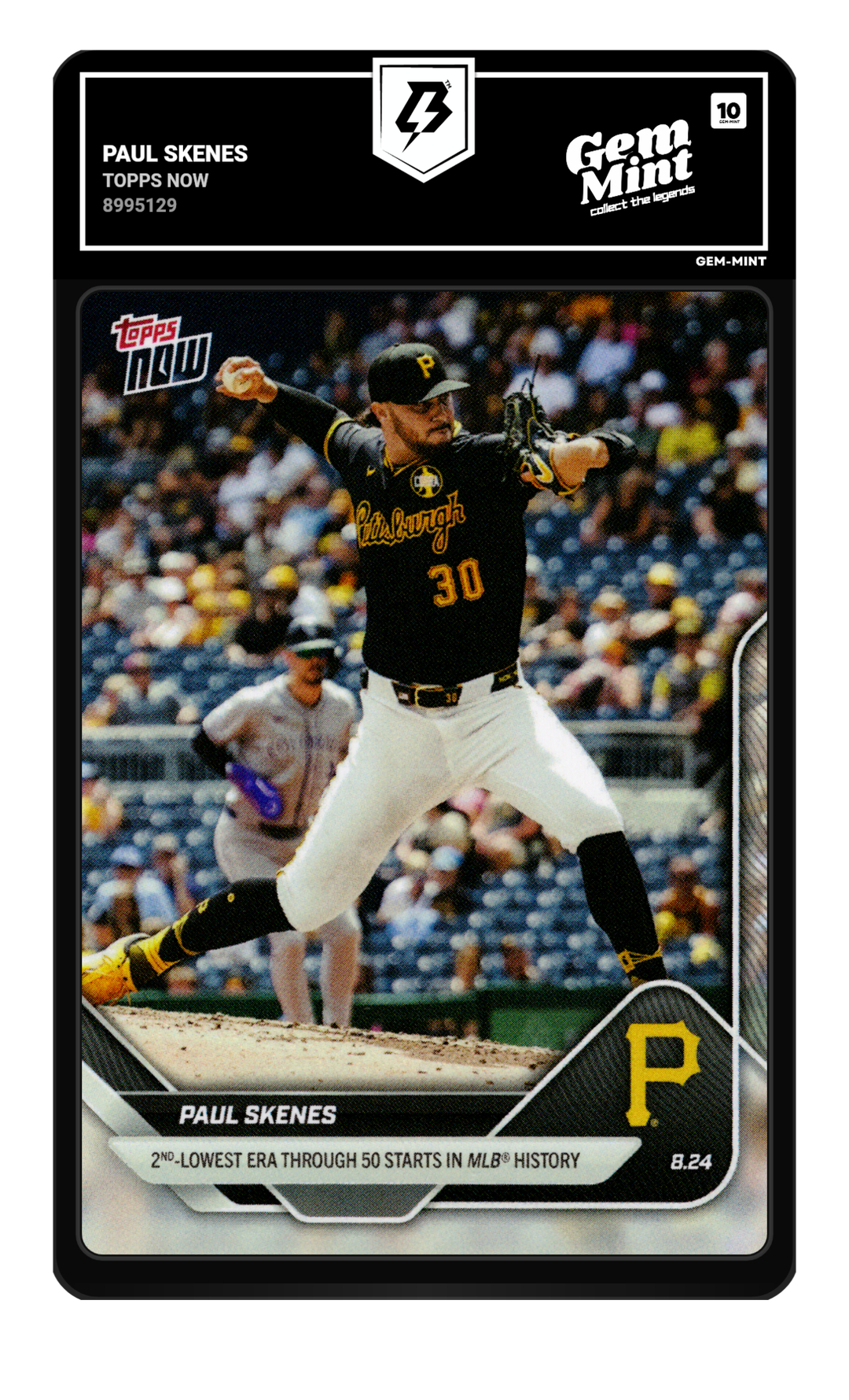 Paul Skenes graded Gem Mint 10