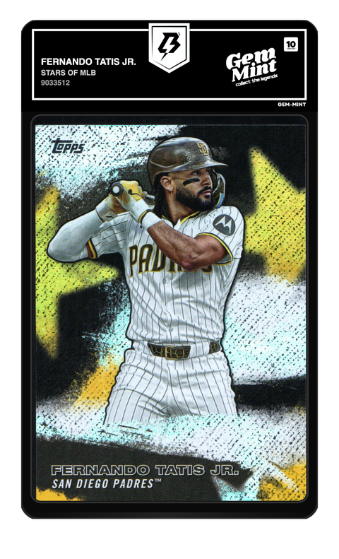 Fernando Tatis Jr. 2026 Stars Of MLB graded Gem Mint 10 by TradingCard360