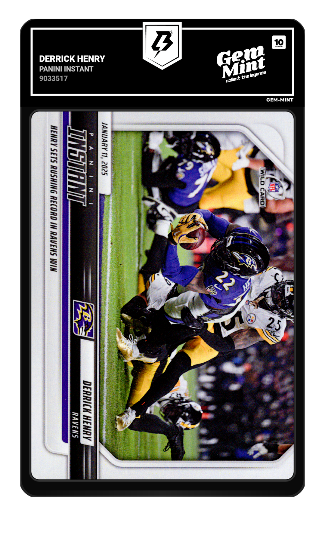 Derrick Henry graded Gem Mint 10